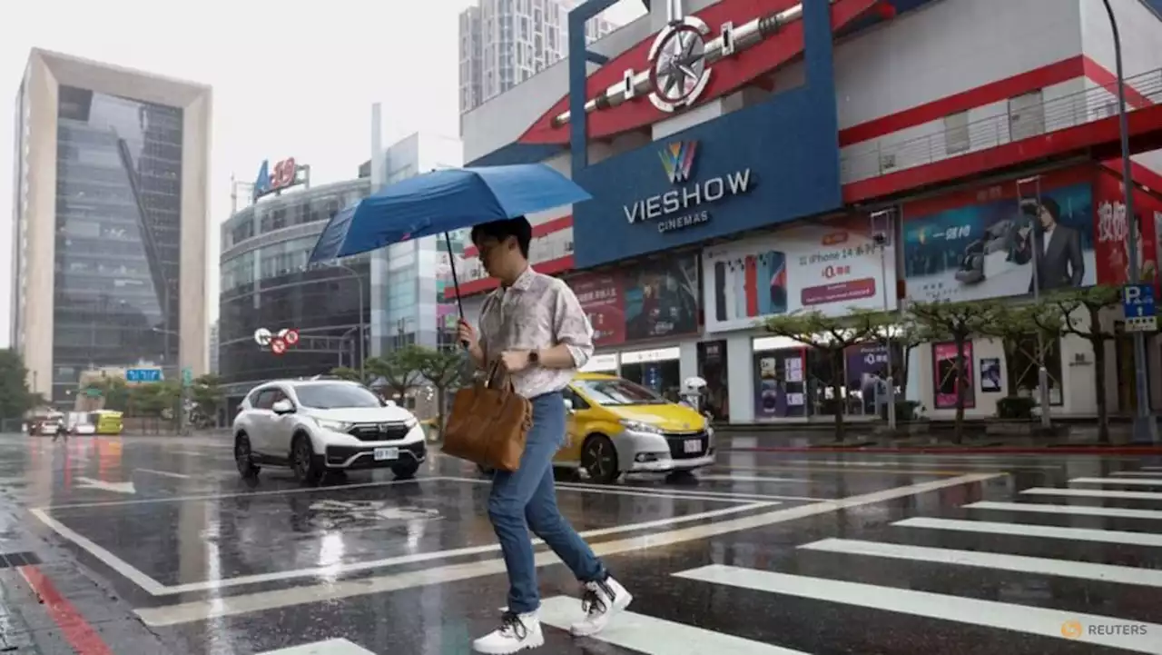 Typhoon Saola brushes by Taiwan bringing heavy rain, some disruption