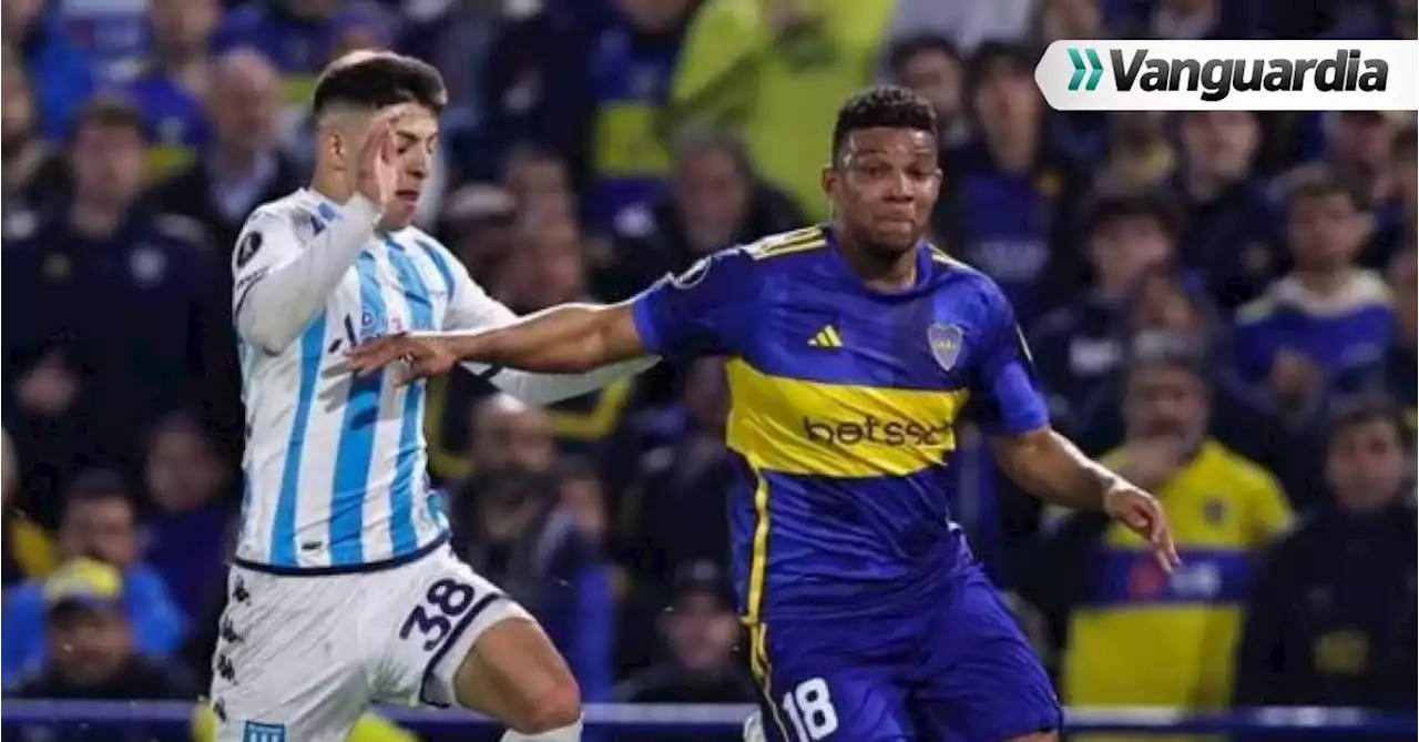 Duelo de colombianos: ¿En dónde ver y a qué horas el partido entre Racing vs. Boca Juniors?