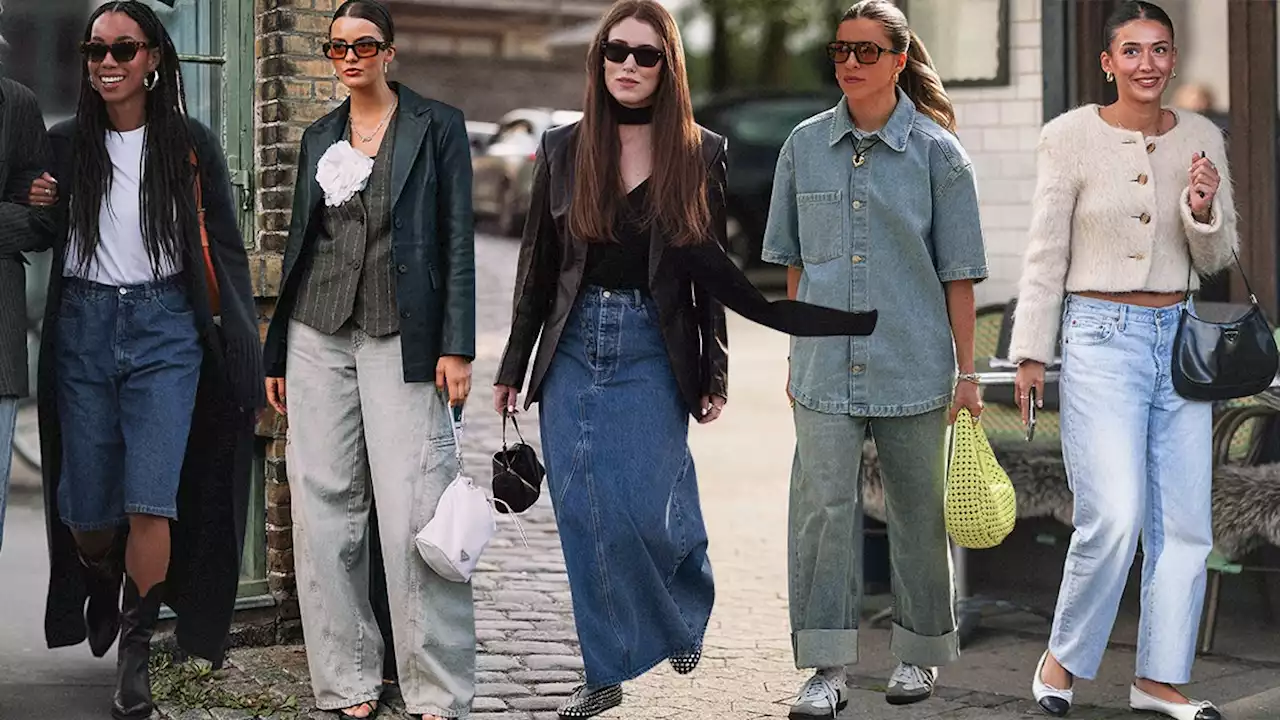 10 ideas elegantes para llevar faldas y pantalones de mezclilla en Otoño-Invierno 2023