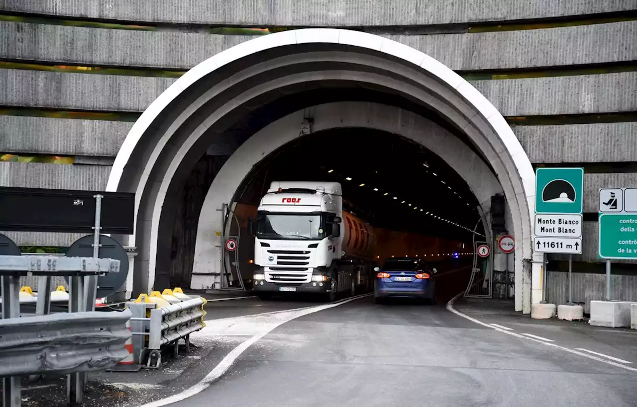 La France et l’Italie reportent la fermeture du tunnel du Mont-Blanc