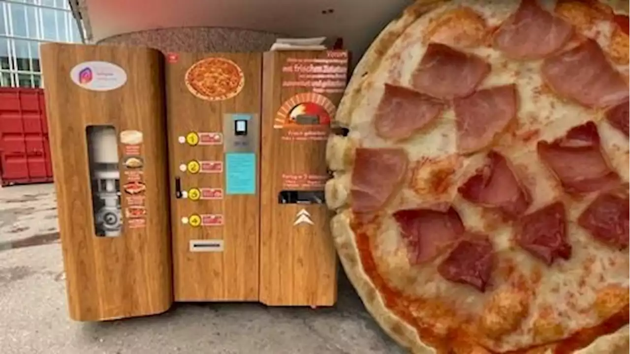 - Dieser Automat in Aarau stellt innert drei Minuten eine Pizza her