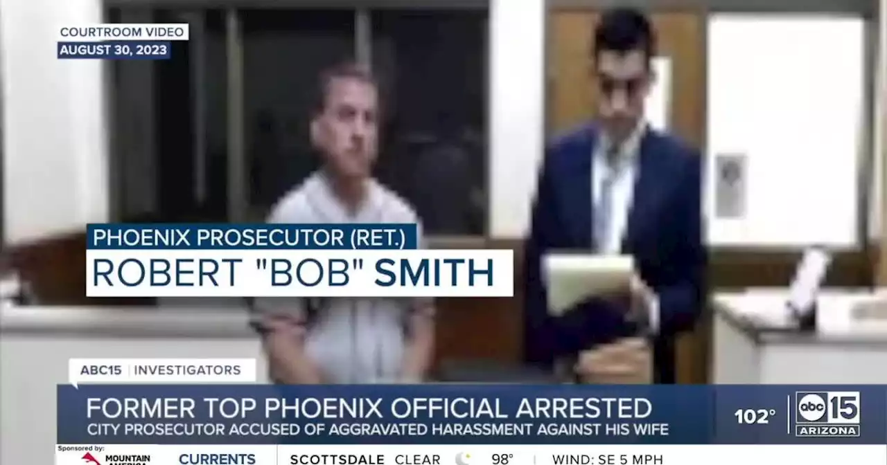 Former top Phoenix prosecutor arrested on felony harassment charge