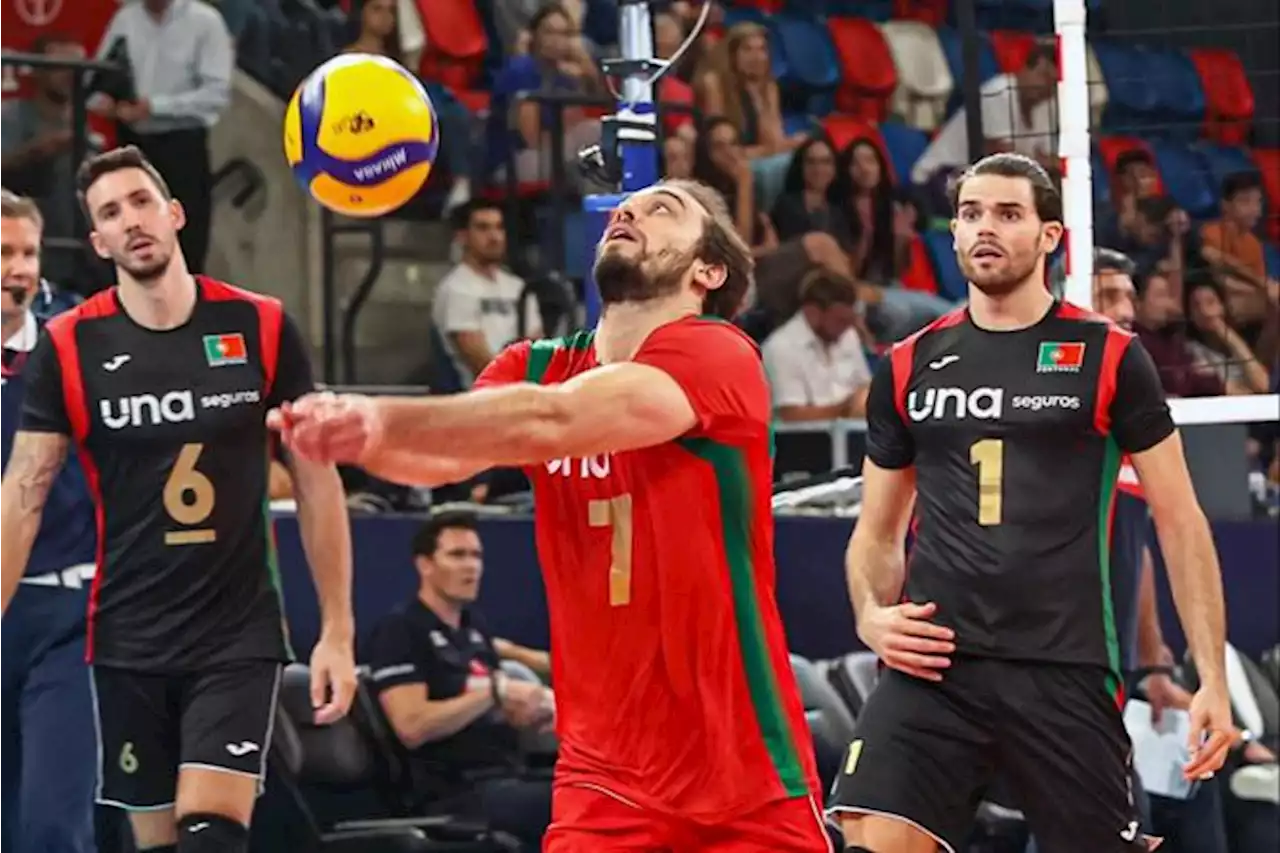 Portugal tropeça na França no Europeu (Voleibol)