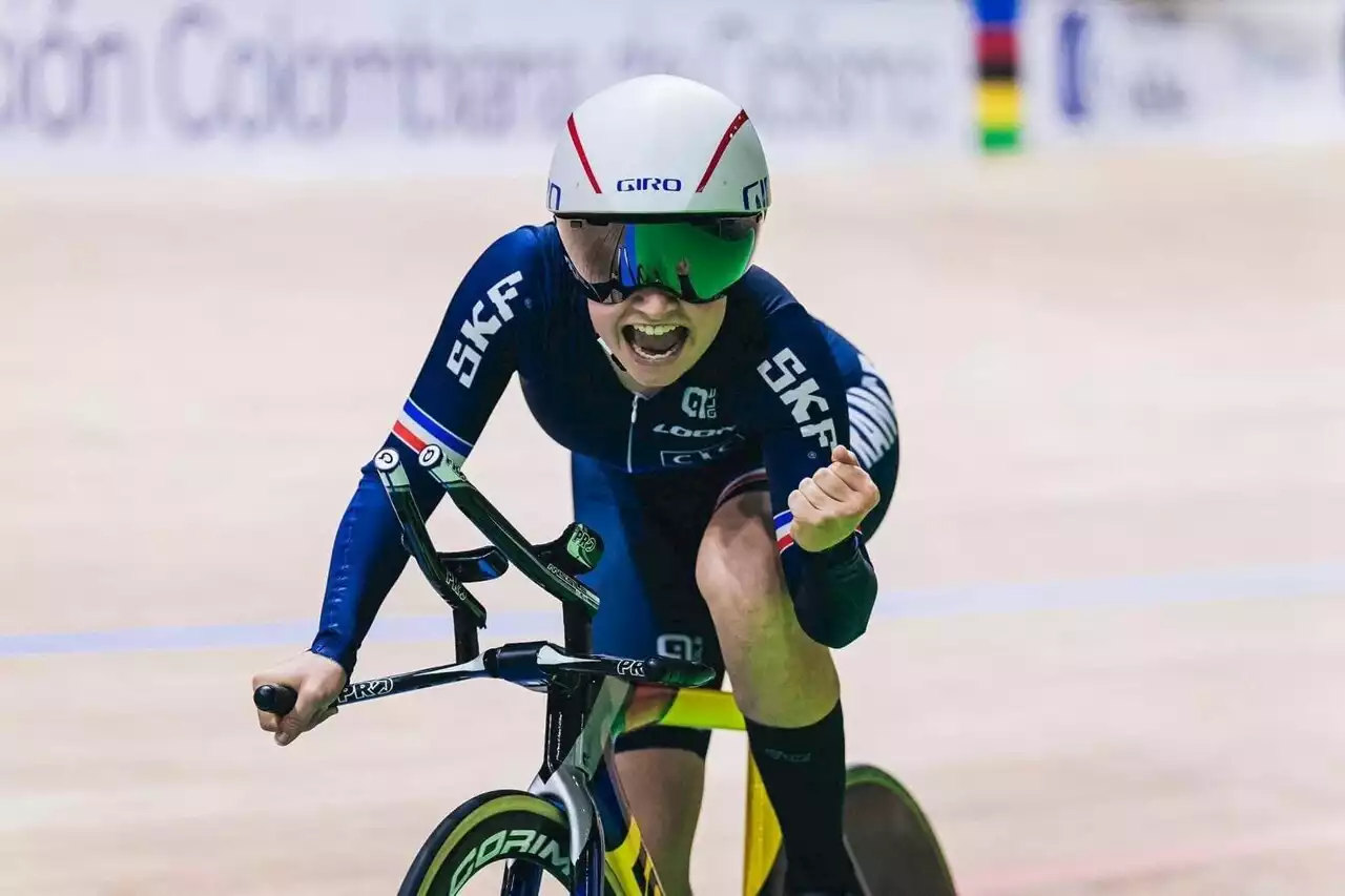 Léonie Mahieu sacrée championne du monde de poursuite en équipe