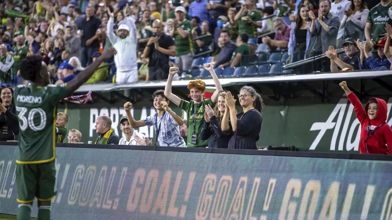 Moreno sparks Timbers to 2-1 victory over Real Salt Lake