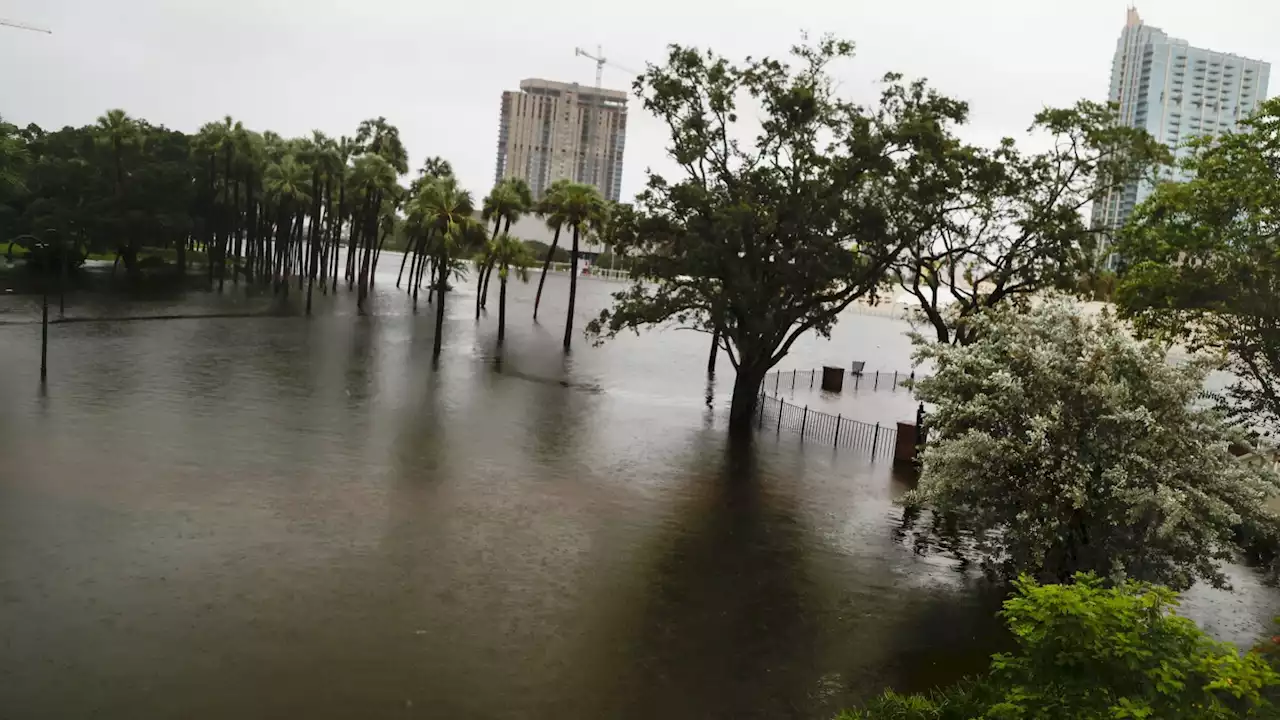 Tampa Bay area gets serious flooding but again dodges a direct hit from a major hurricane.