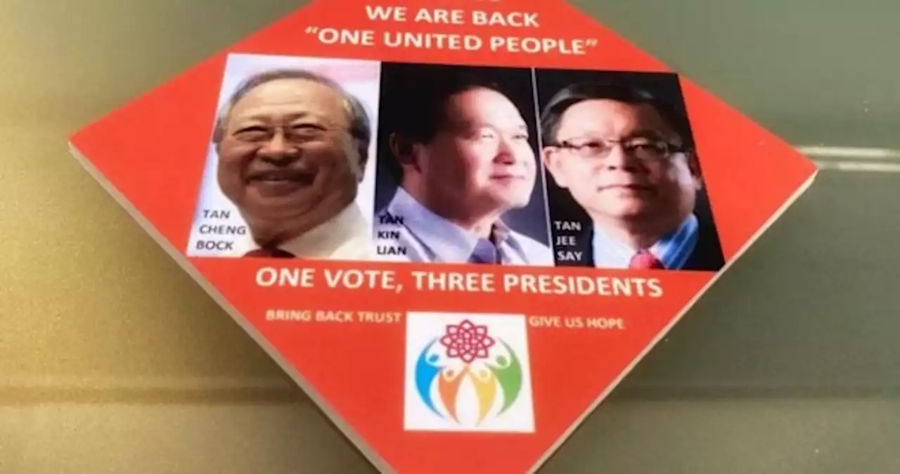 'One vote, three presidents' sticker is unauthorised and has been removed: ELD