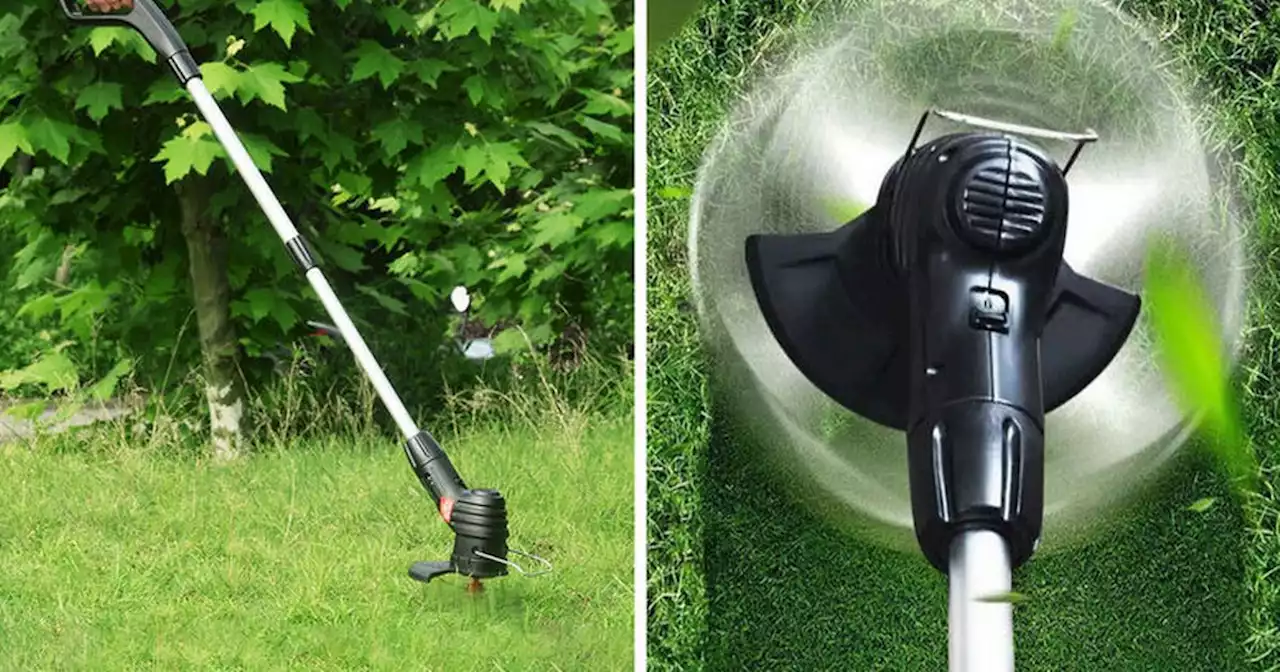 Wowcher selling a £45 cordless grass and weed strimmer for £14.99