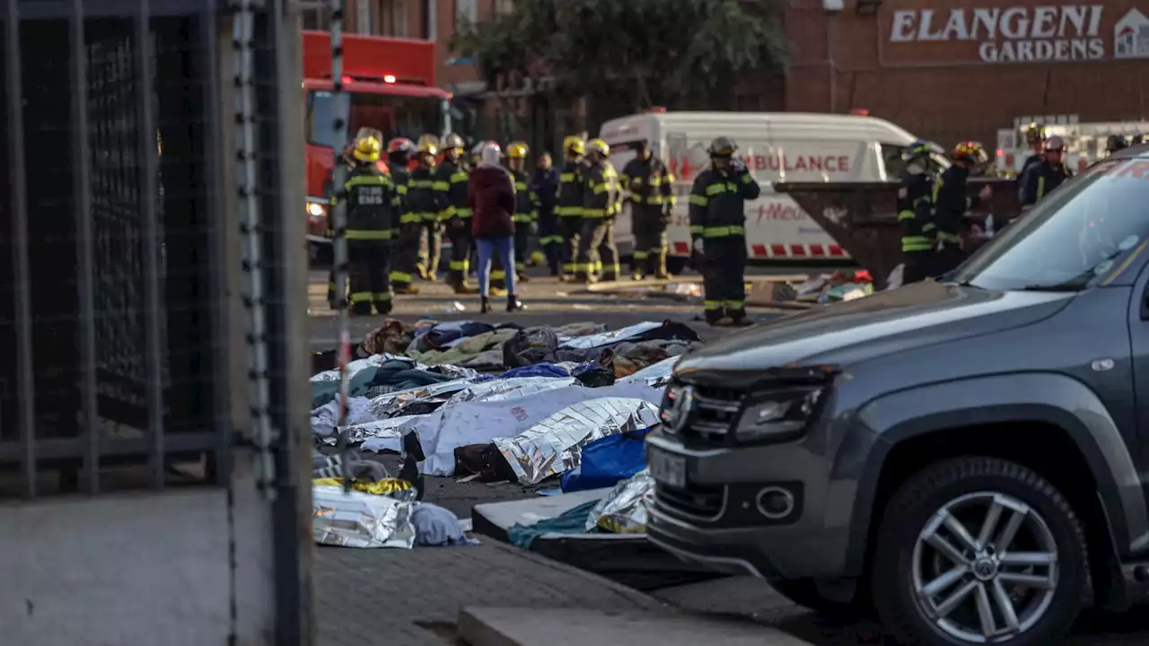 Afrique du Sud: au moins 52 morts dans un incendie à Johannesburg