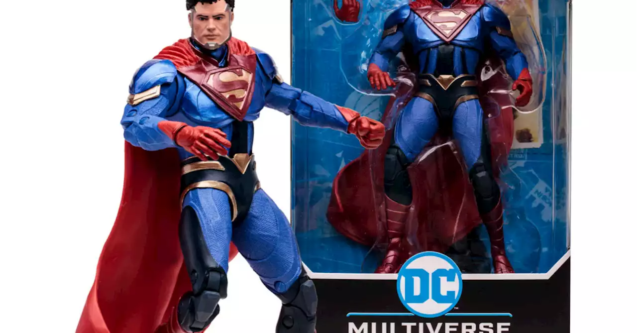 Dictator Superman from Injustice II Has Arrived from McFarlane Toys