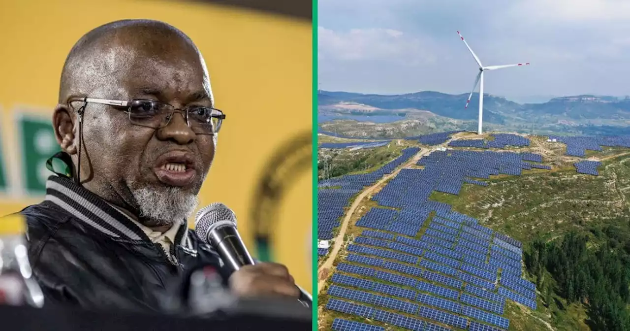 Mantashe’s 2 new renewable energy projects to bring light and jobs to Mzansi