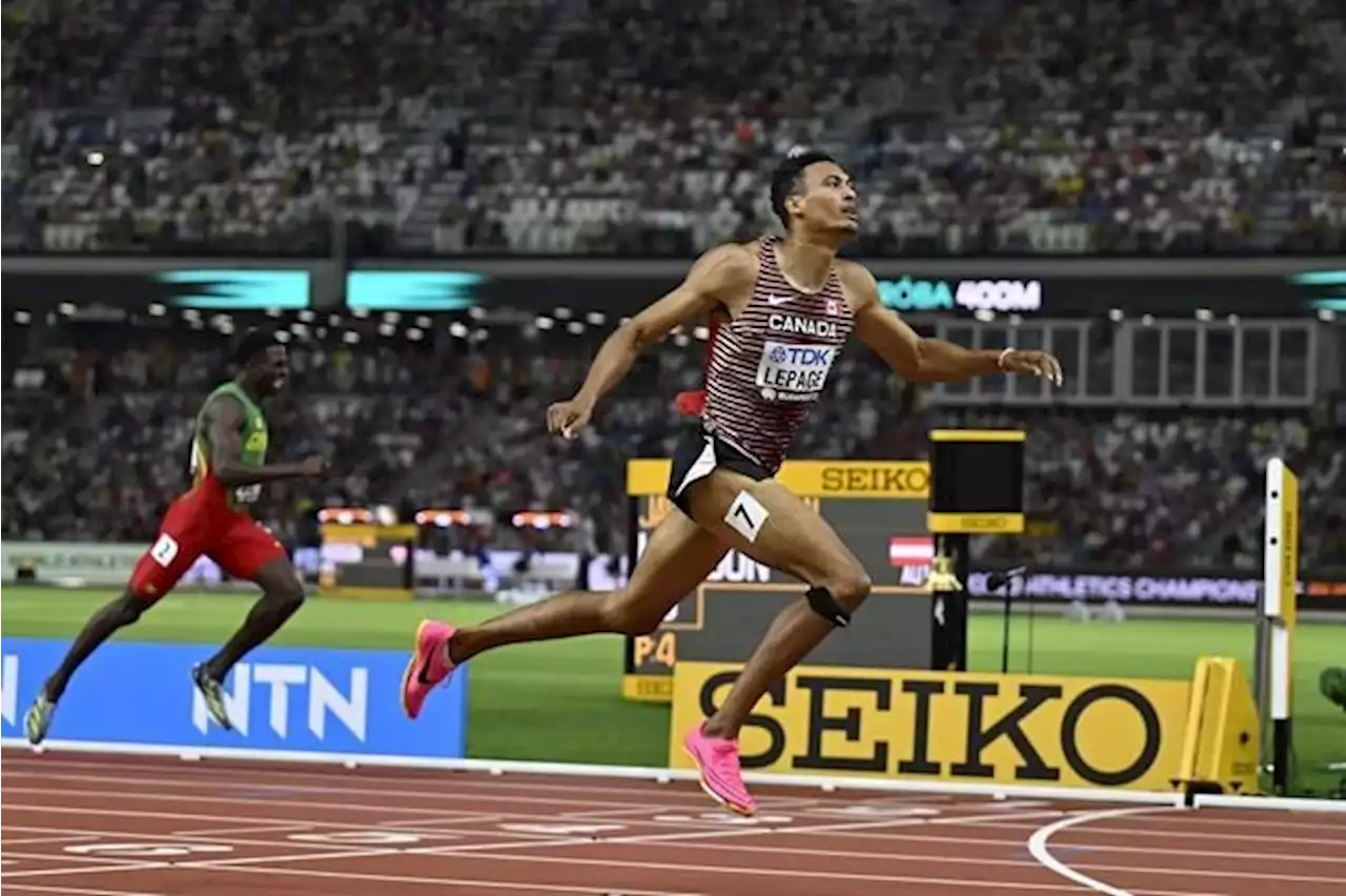 Canada's LePage sets sights on Olympic gold after historic world decathlon title win