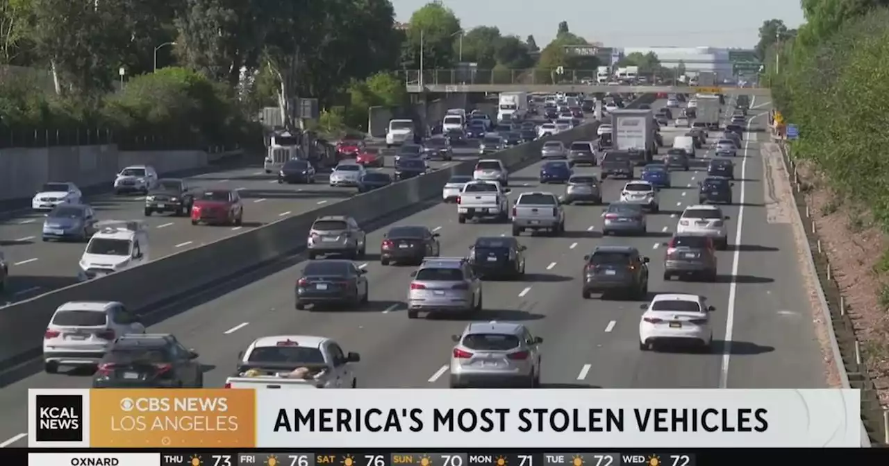 The top vehicles stolen in America are mostly pricy and powerful models, and/or pickups