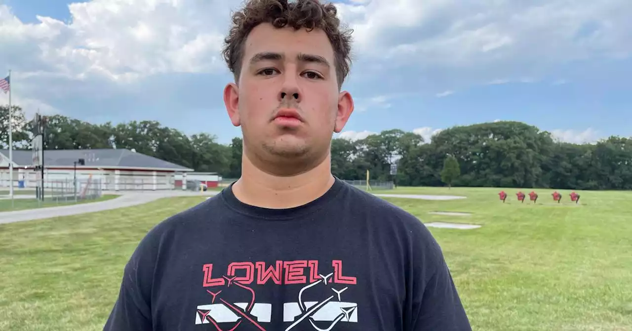 Football: Ben Rueda making impact for Lowell in only season