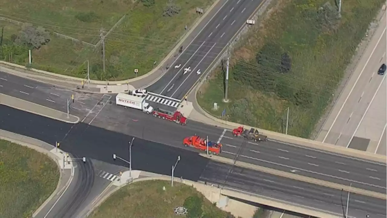 93-year-old SUV driver dies after colliding with tractor-trailer in Vaughan