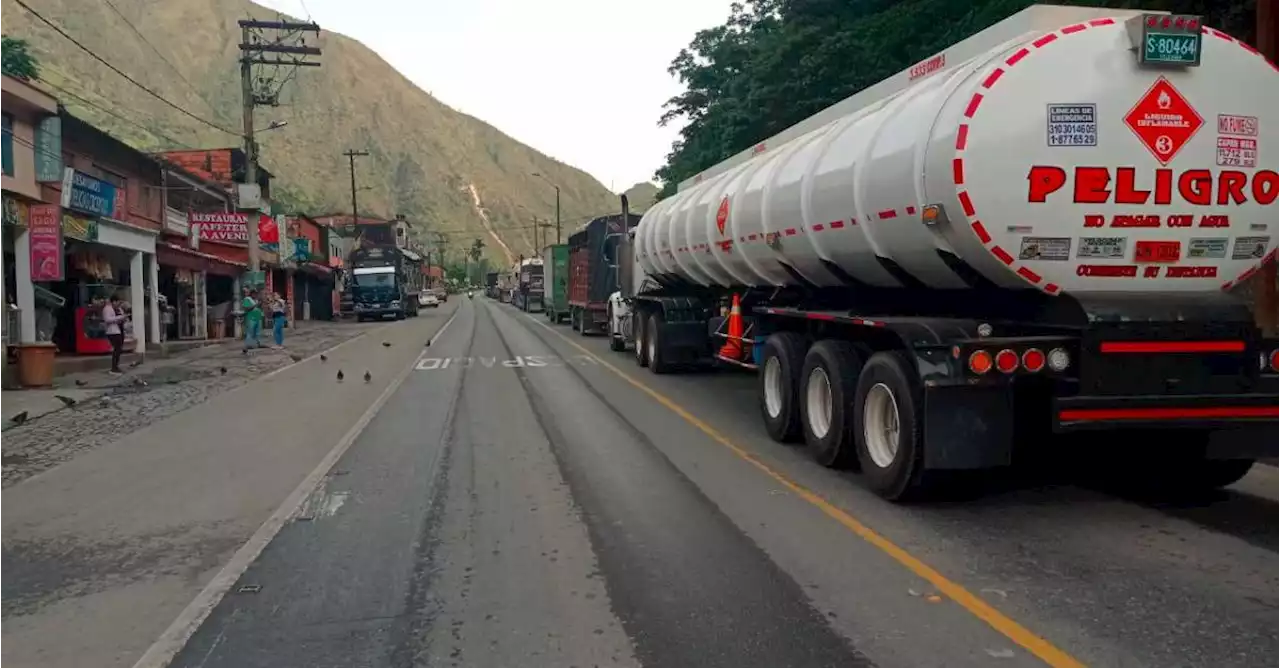 La vía al Llano ya fue habilitada: el paso es intermitente por la congestión