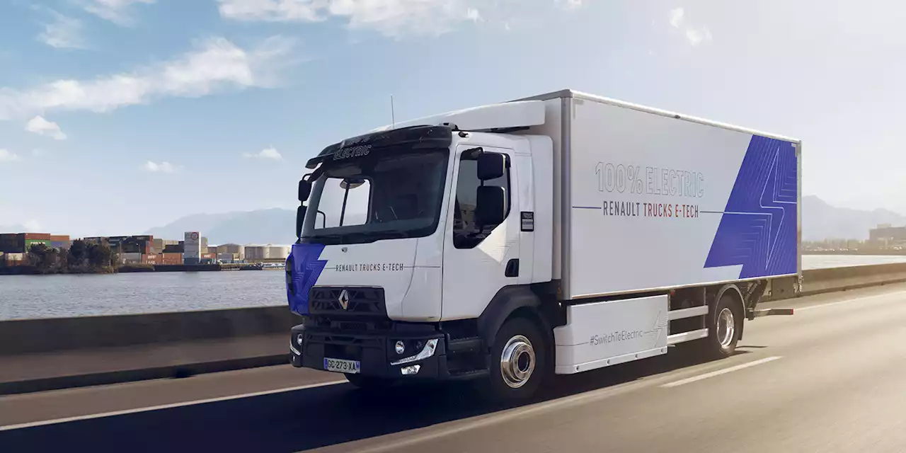 Frankreich: DB Schenker erwirbt 53 E-Lkw von Renault