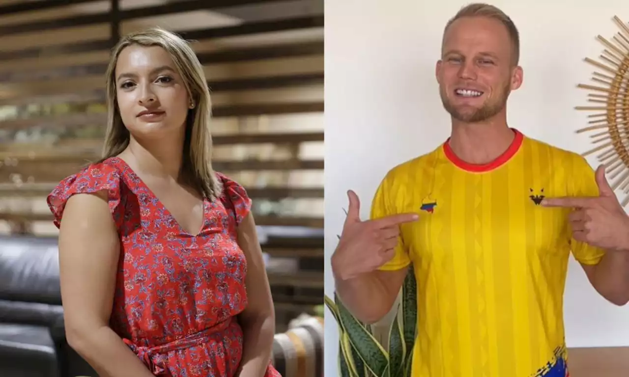 Andrea Petro le reclamó a Dominic por 'negocio' con camiseta de Colombia; él respondió