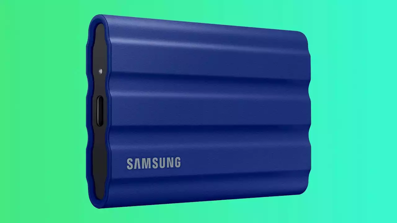 This tough 2TB Samsung T7 Shield external SSD is down to £100 from Amazon