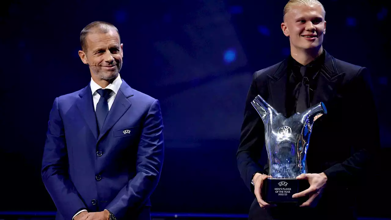 Uefa Awards 2022/23, i premiati: Guardiola miglior allenatore davanti a Inzaghi e Spalletti. Haaland MVP