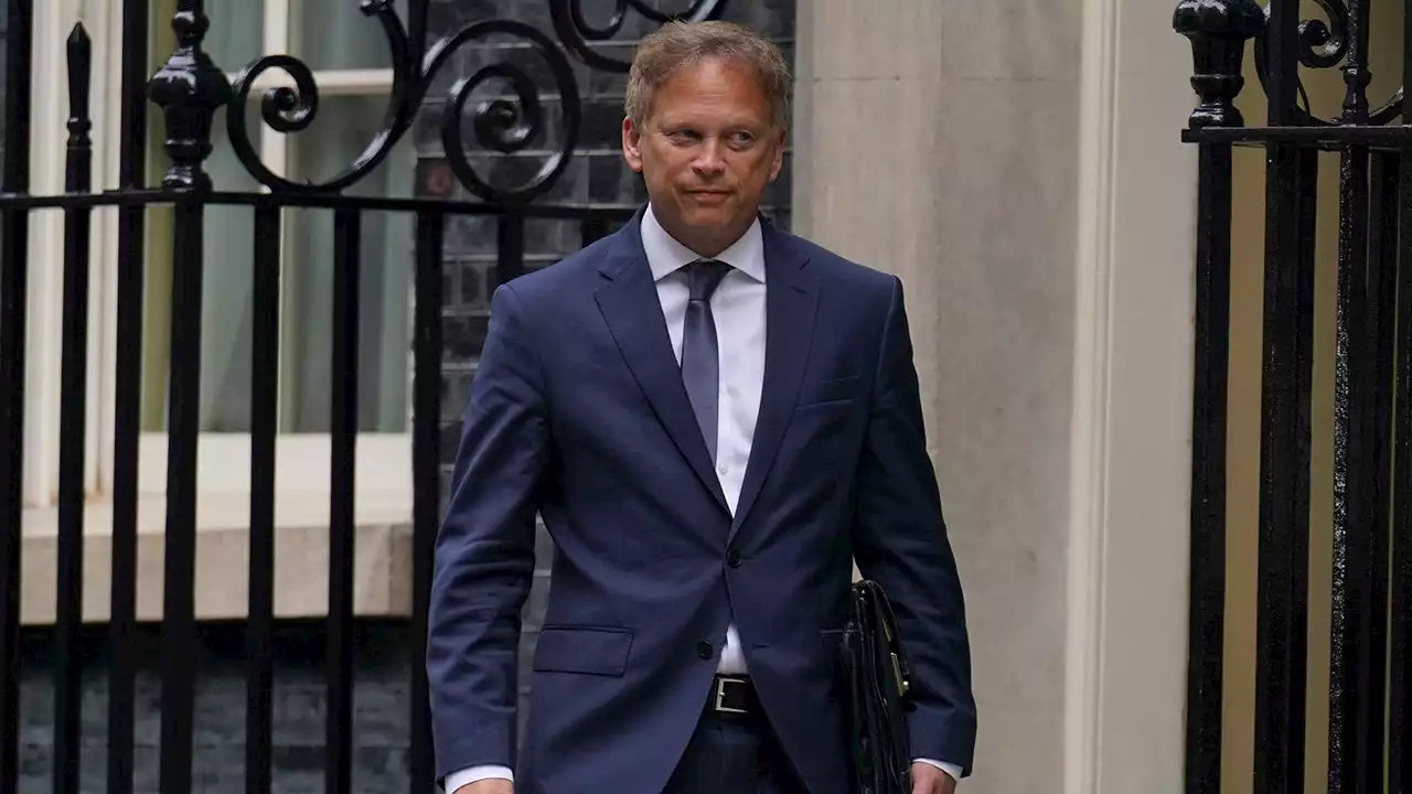 British Prime Minister Rishi Sunak names Grant Shapps as next defense secretary