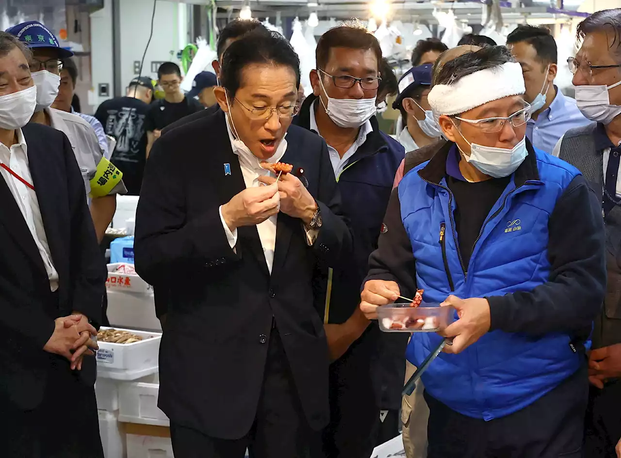 Japanese prime minister eats fish from radioactive wastewater dump to demonstrate safety