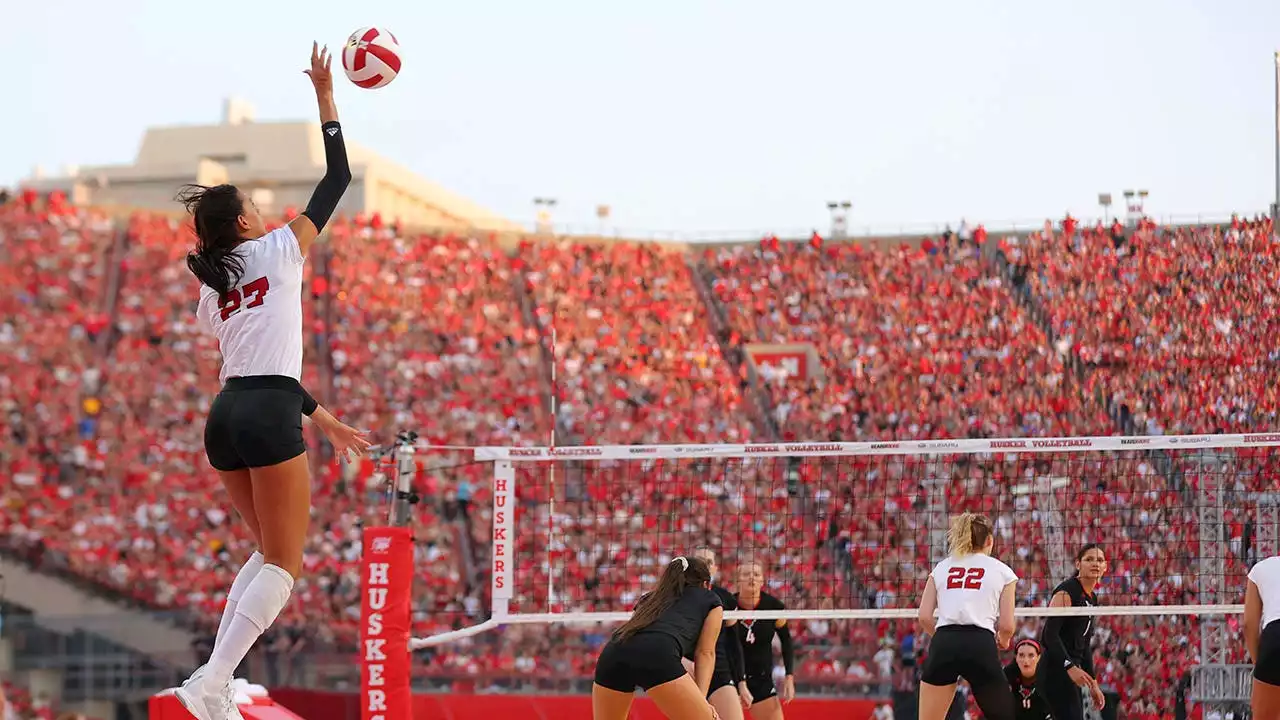 Nebraska volleyball sets world record with attendance: 'Women’s sports are a big deal here'