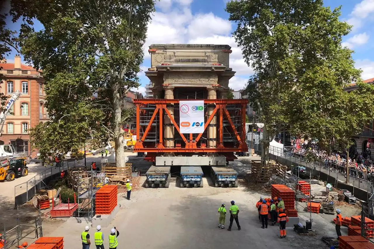 Le déplacement du Monument aux morts de Toulouse, une opération aussi chère que spectaculaire