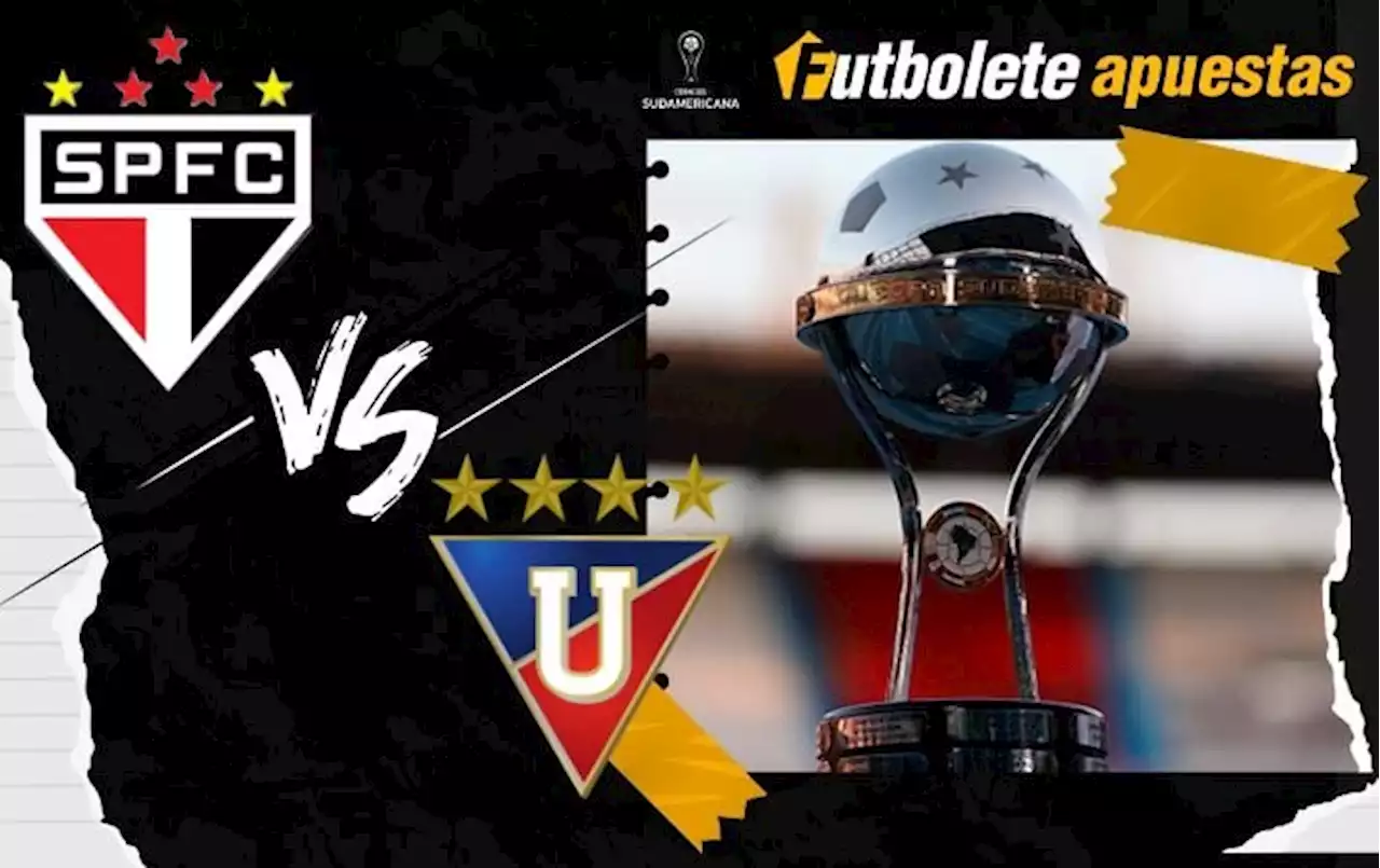 Pronósticos Sao Paulo vs. Liga de Quito, Copa Sudamericana | 31/08/23