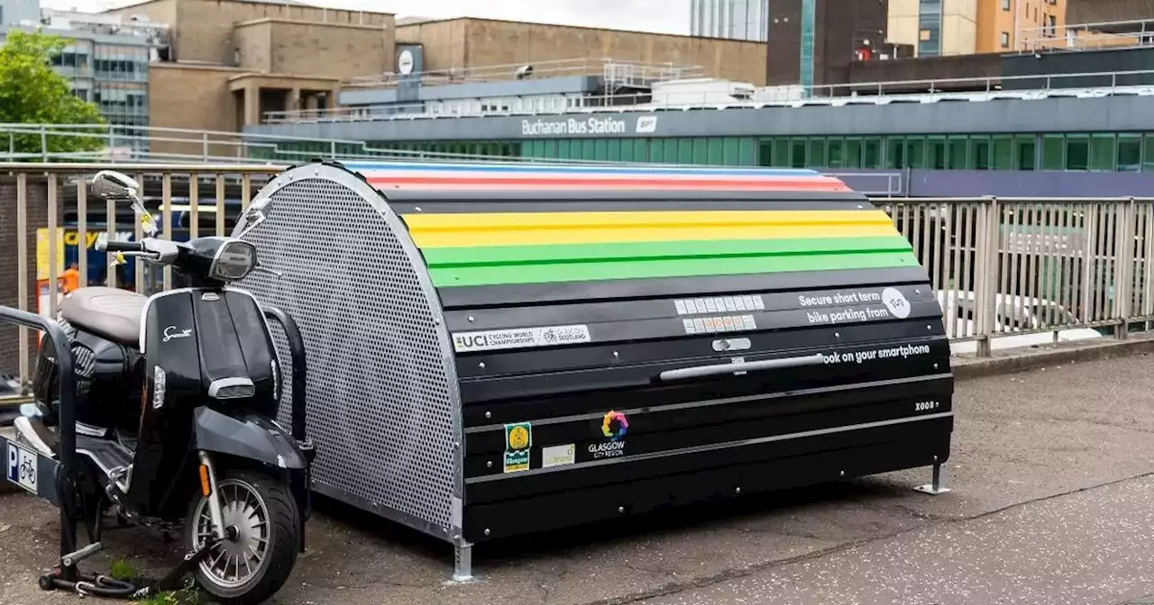 Glasgow short-stay bike shelters to be rolled out after UCI World Championships