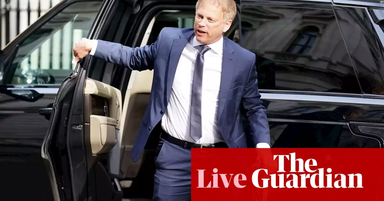 Grant Shapps appointed defence secretary after Ben Wallace resigns