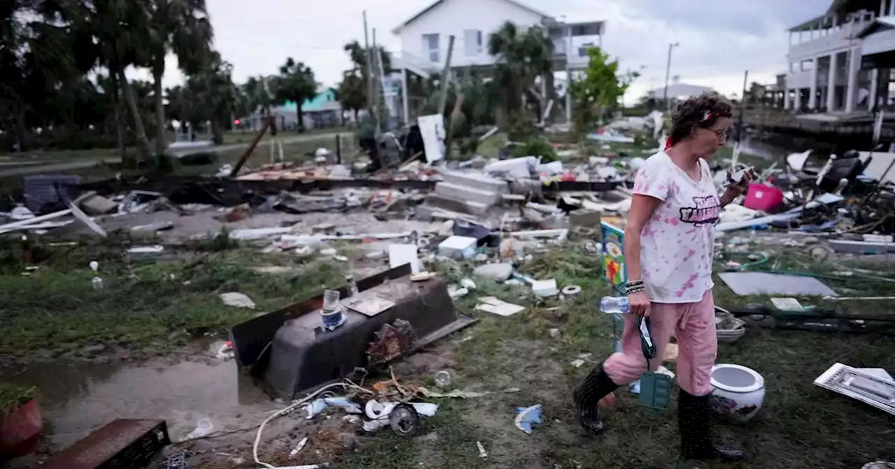 One dead as Hurricane Idalia blows through Georgia as tropical storm