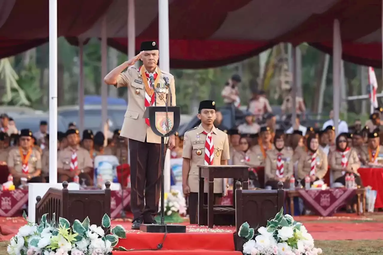 Gubernur Jateng Yakin 25 Juta Anggota Pramuka se-Indonesia Mampu Wujudkan Kemajuan Bangsa