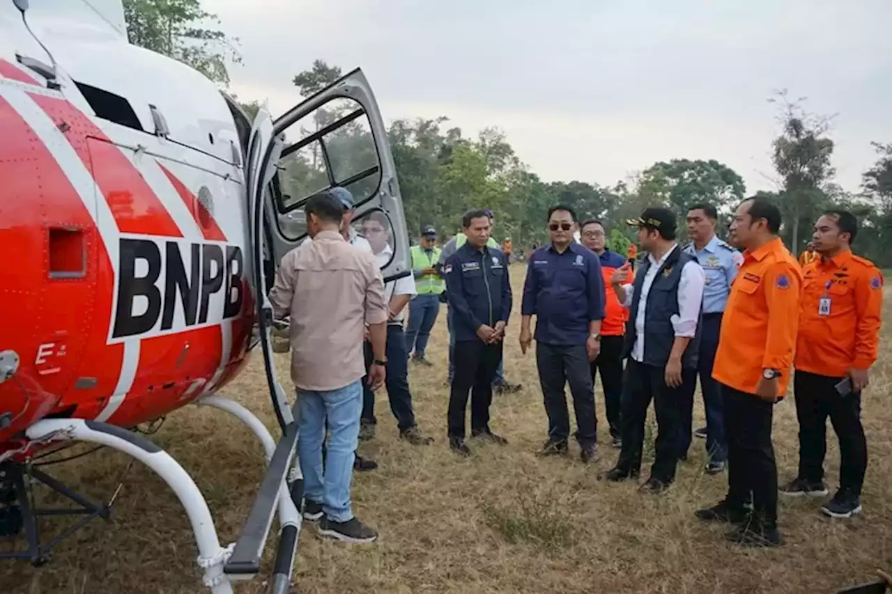 Karhutla Gunung Arjuno Meluas, Pemprov Jawa Timur Bareng BNPB Siapkan Water Bombing