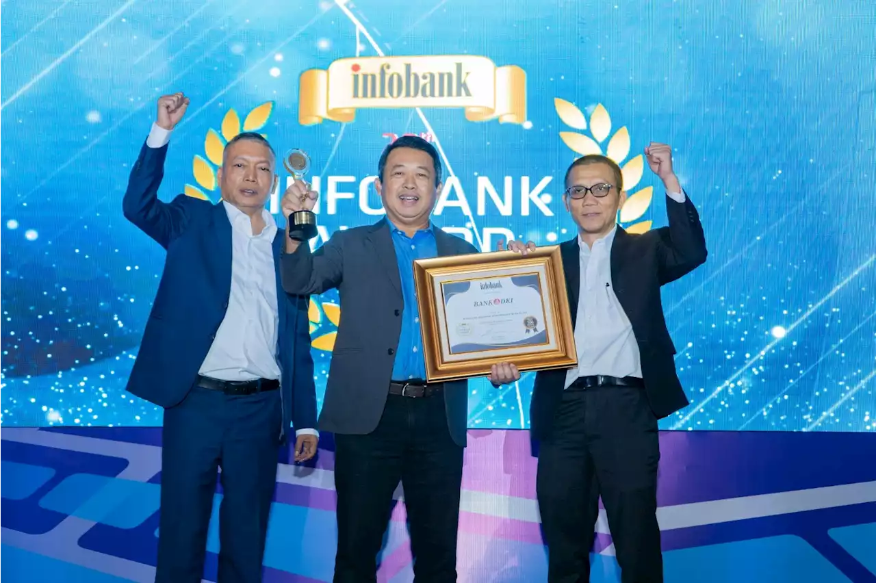 Bank DKI Terima 2 Kategori Penghargaan pada 28th Infobank Award 2023