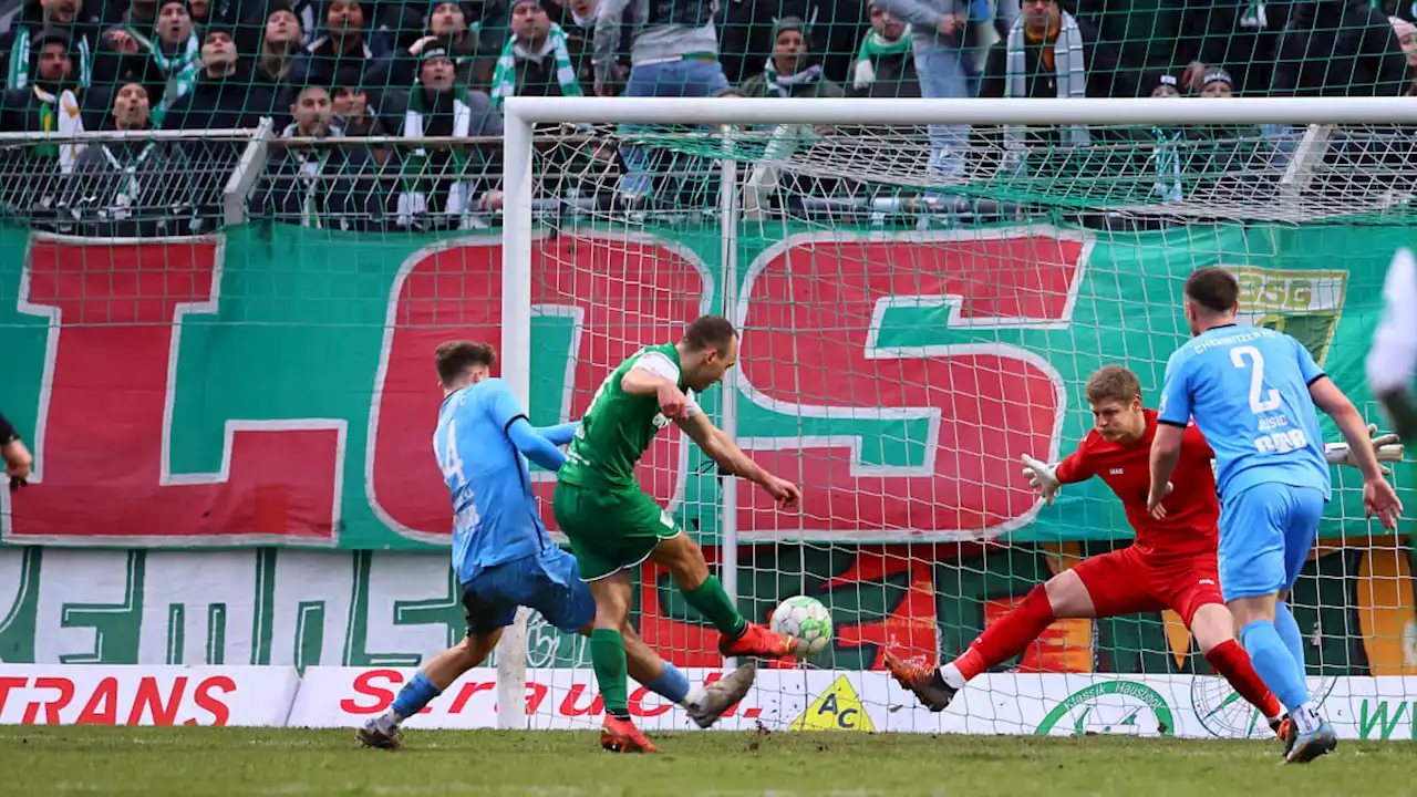 'Köpfe oben behalten': Chemnitzer FC will bei Chemie Leipzig den Bock umstoßen