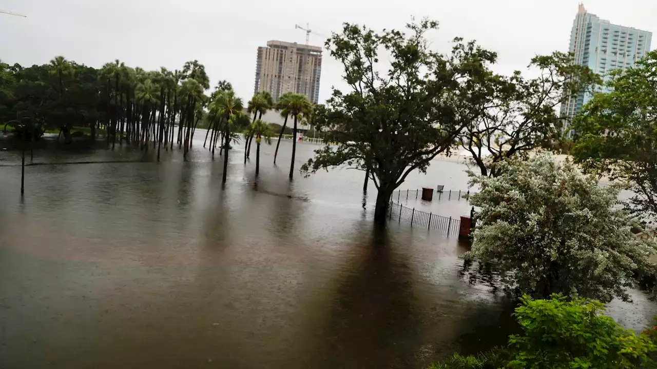 Tampa Bay area gets serious flooding but again dodges a direct hit from a major hurricane