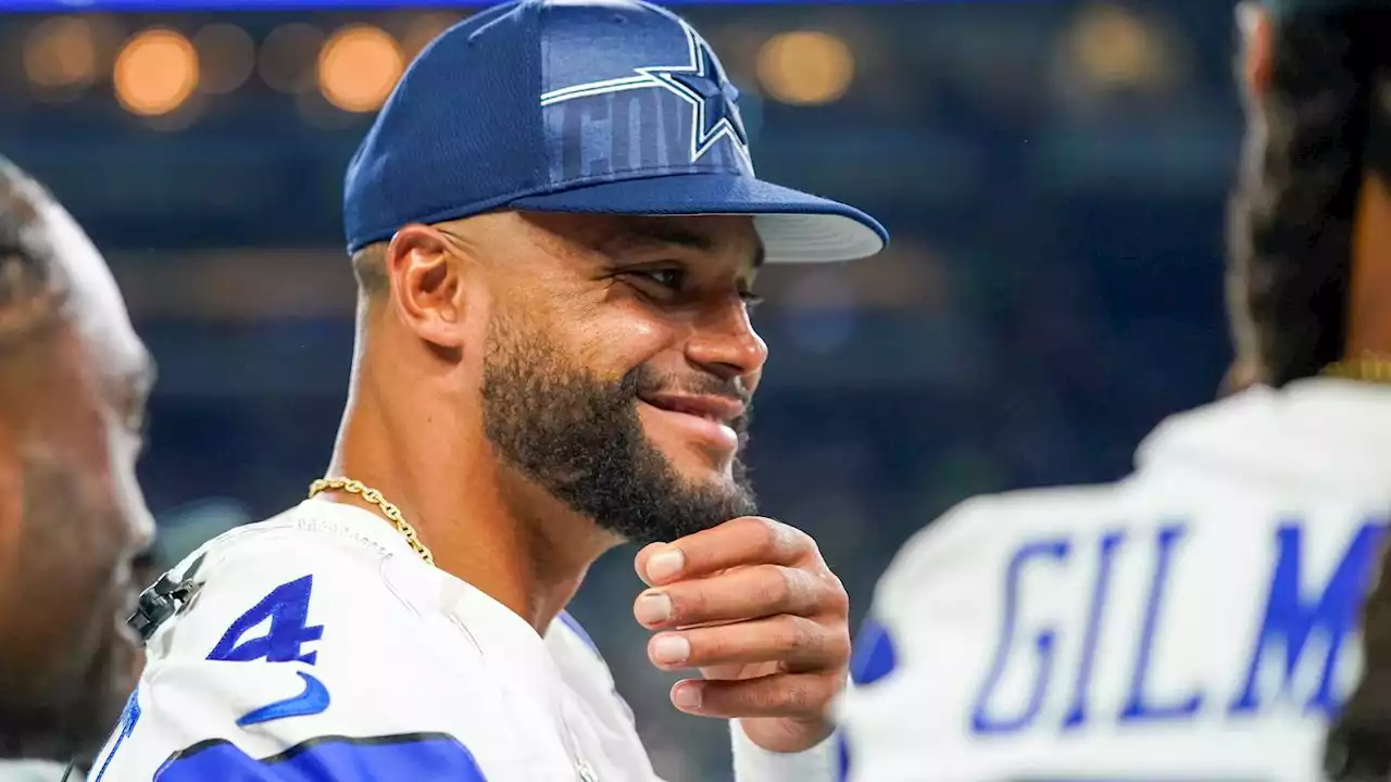 Why Dak Prescott isn't reading into Cowboys trade for Trey Lance as much as you think