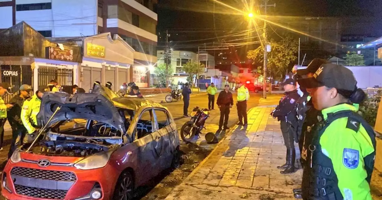 [Video] Capturan a un colombiano por carro bomba que estalló en Ecuador