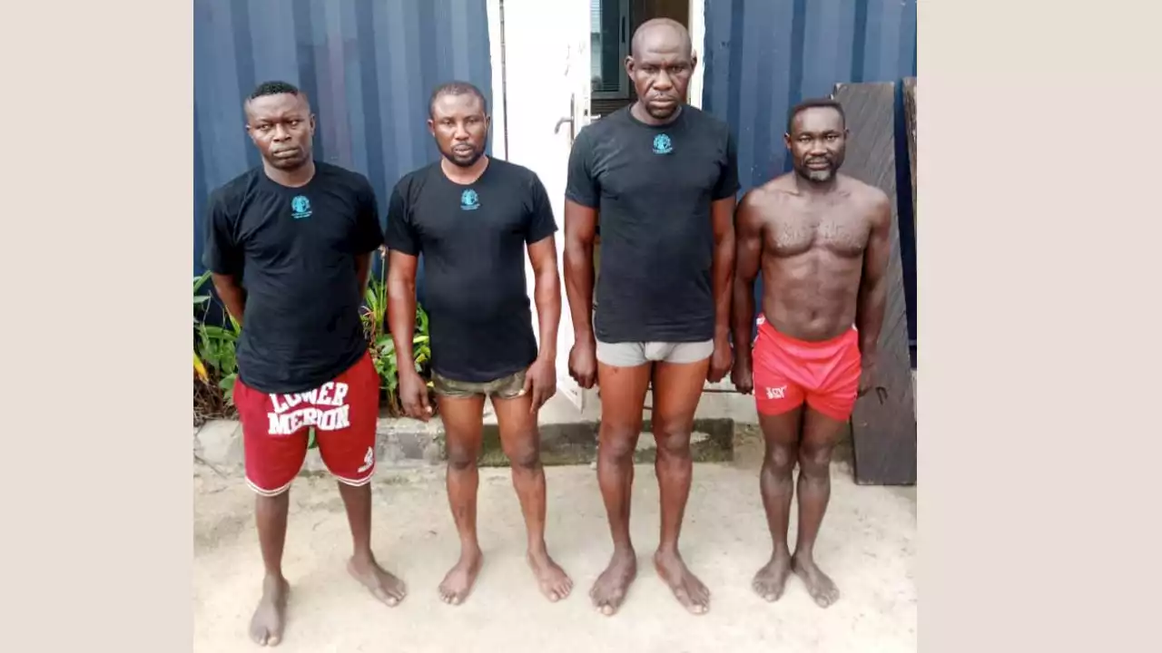 Navy Arrests 4 Tantita Operatives For Alleged Oil Theft In Lagos