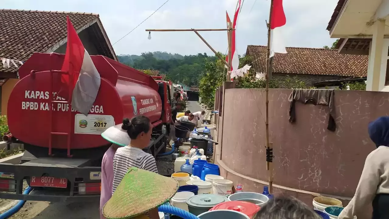 Kekeringan Meluas, Pemkab Purbalingga Distribusikan Nyaris 1 Juta Liter ...