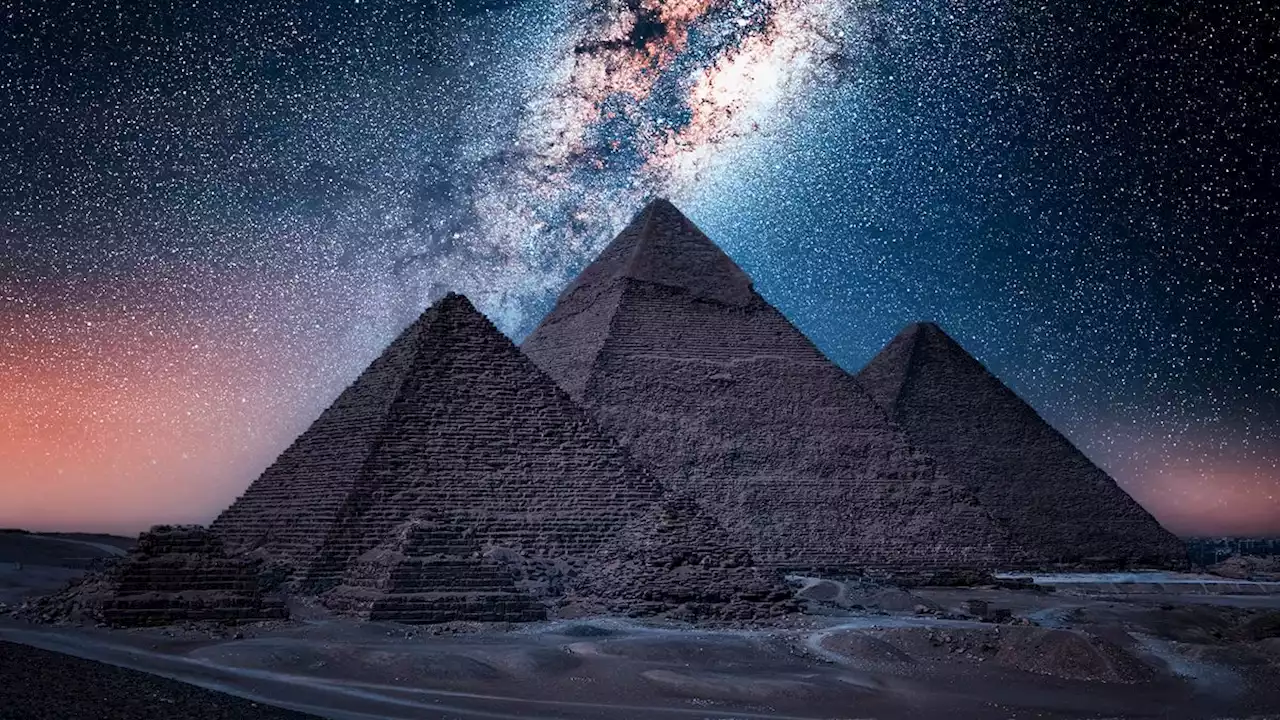 How old are the Egyptian pyramids?