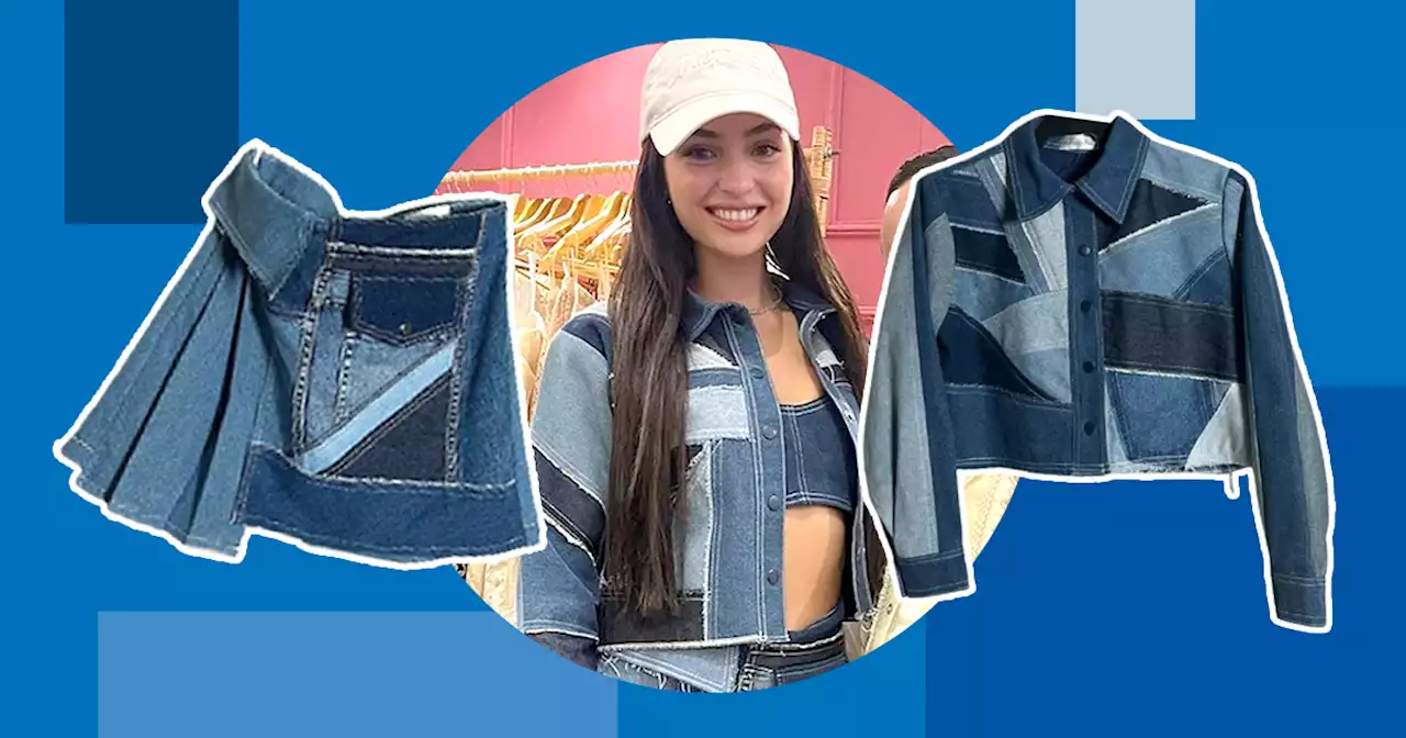 Miss Universe 2022 R’bonney Gabriel rocks an all-denim look made for scrap textiles