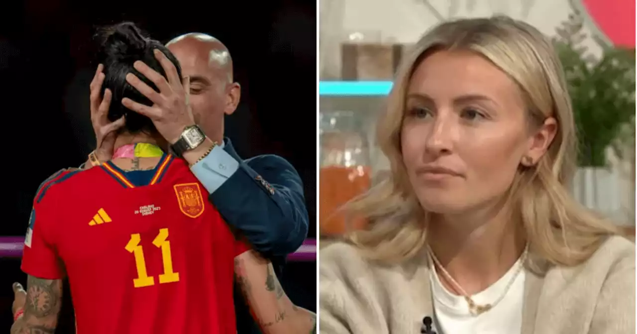 Leah Williamson defends Jenni Hermoso over video leak laughing at World Cup kiss