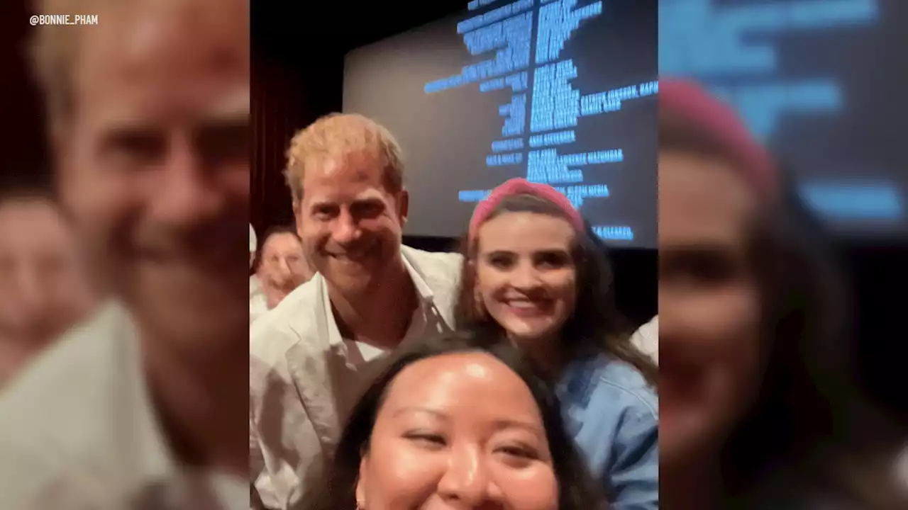 Prince Harry surprises Chula Vista moviegoers at screening of new Netflix doc ‘Heart of Invictus'