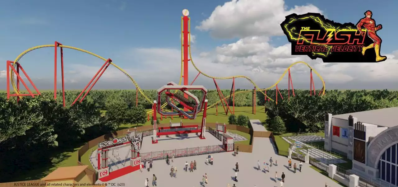 Six Flags Great Adventure to debut new roller coaster with a vertical tower for 50th anniversary