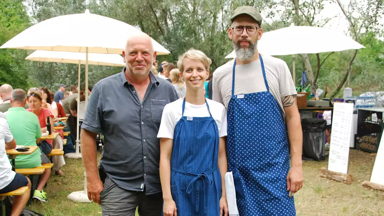 Vegetarisches Curry am Absdorfer Schotterteich