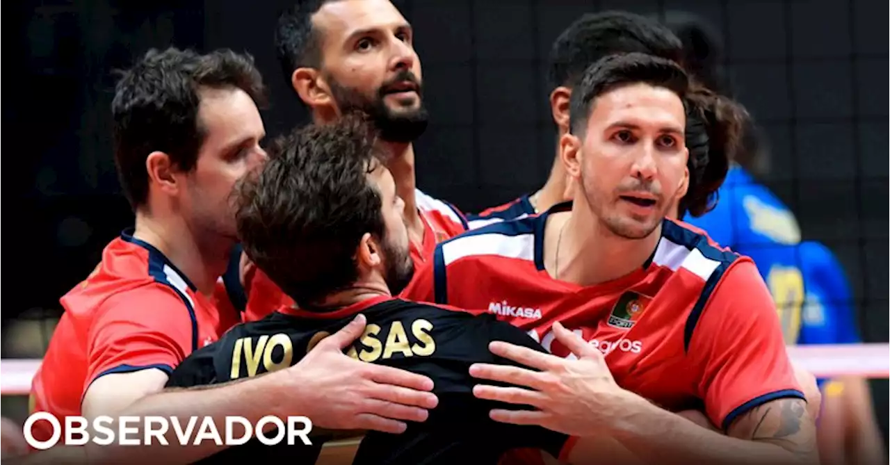 Portugal perde com França no Europeu de voleibol, mas conquista um histórico set à campeã olímpica