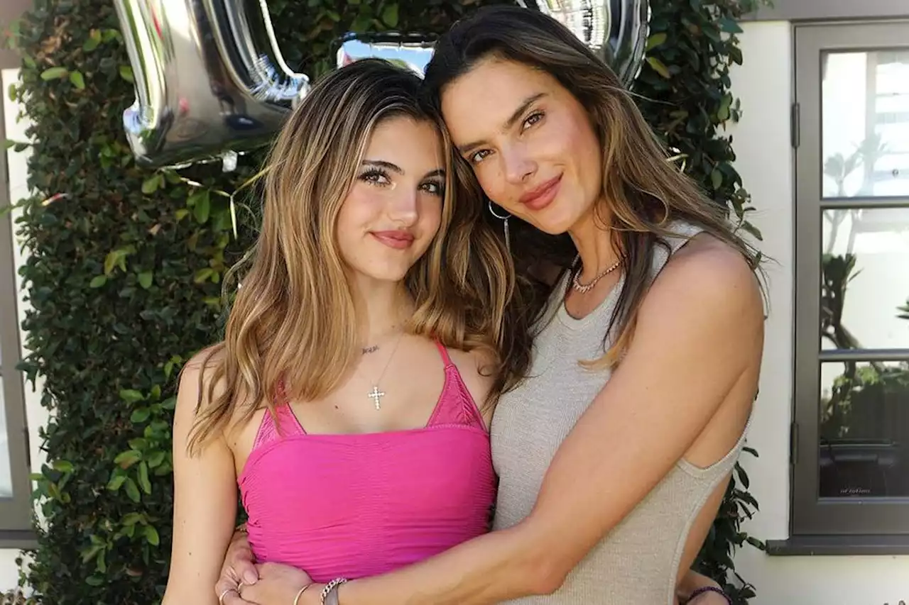 Alessandra Ambrosio Shares Photos from Daughter Anja's Pool Party for Her 15th Birthday: 'So Proud'