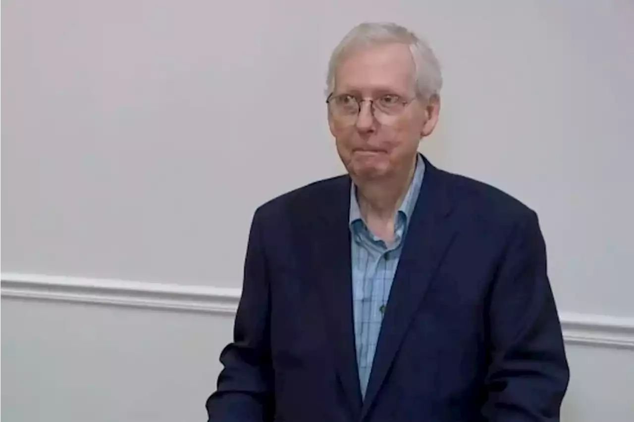 Senate GOP leader Mitch McConnell appears to freeze up again, this time at a Kentucky event